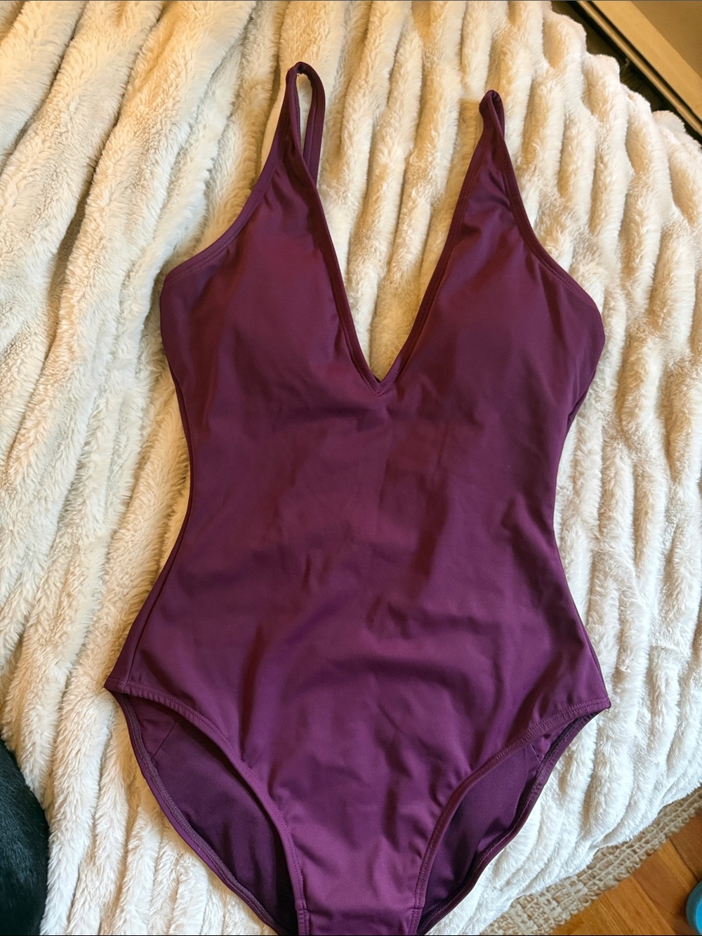 Ta3 Plungey One Piece in Aubergine